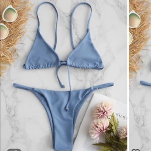 Light blue bikini